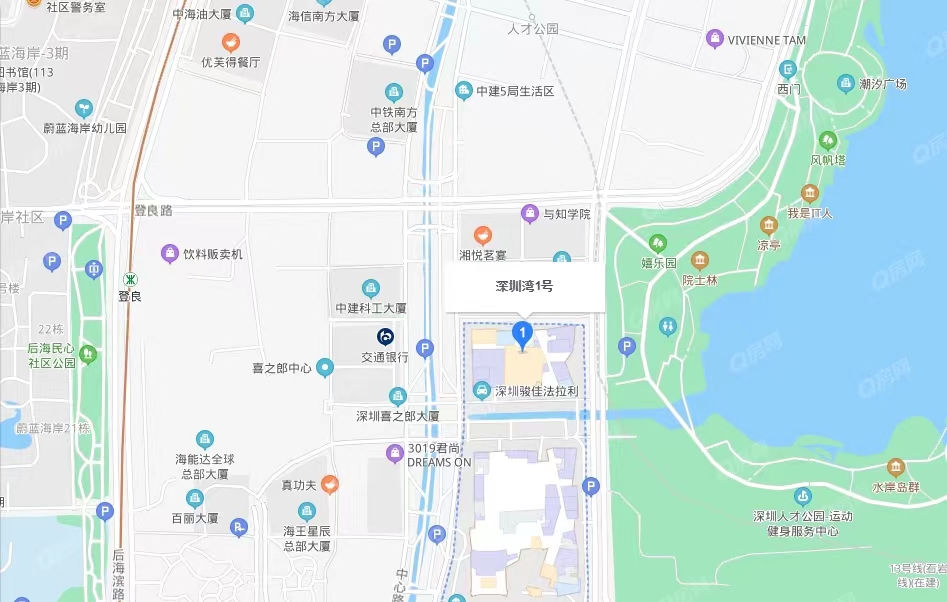 深圳灣壹號，鵬瑞深圳灣-均價380元/平