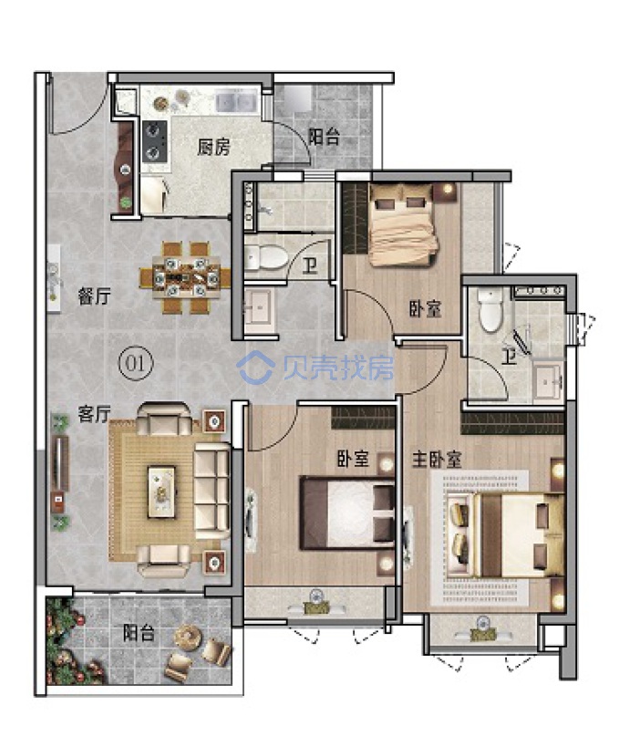 在學位來看無疑富頤華庭更有優勢